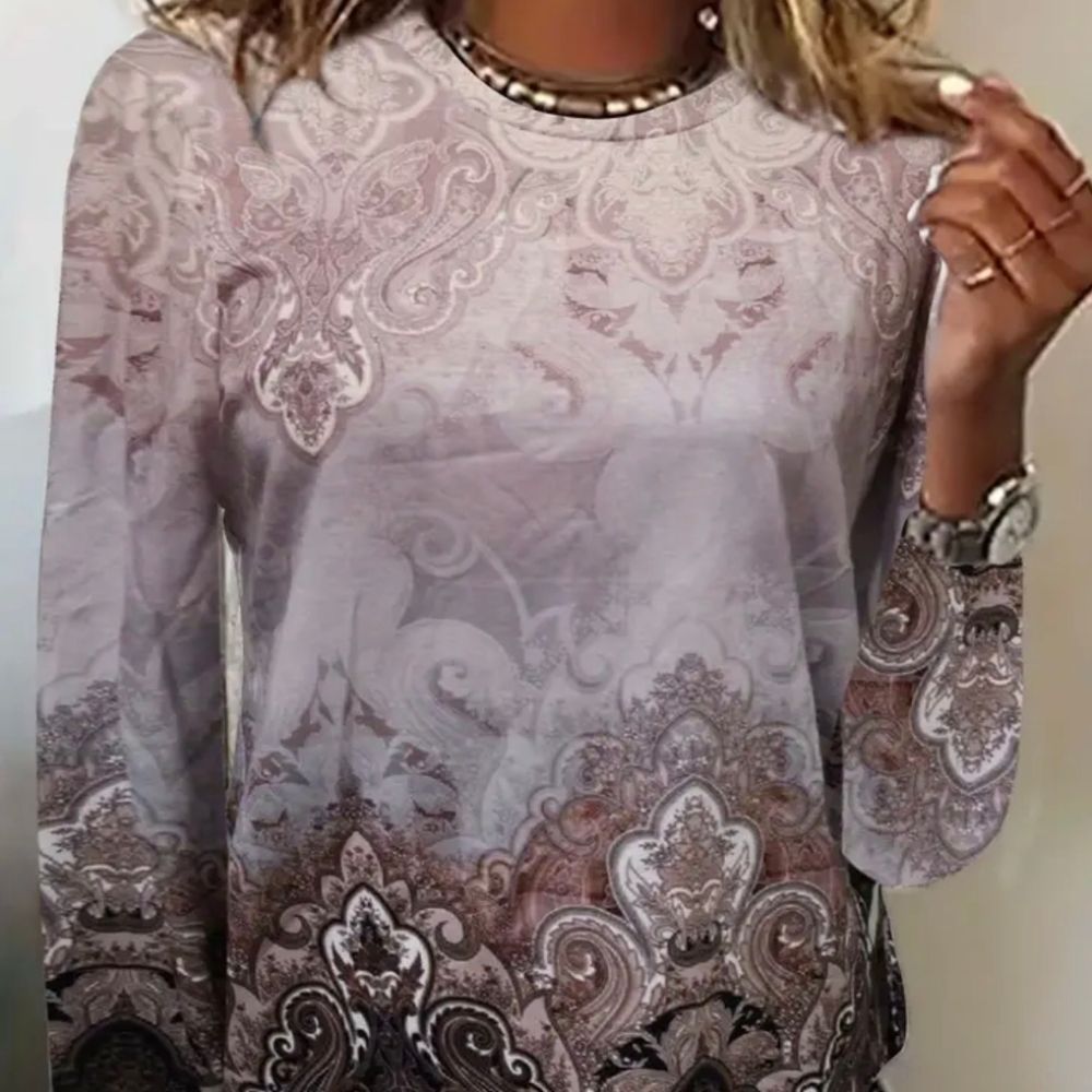 Floral Print Woman's Shirt